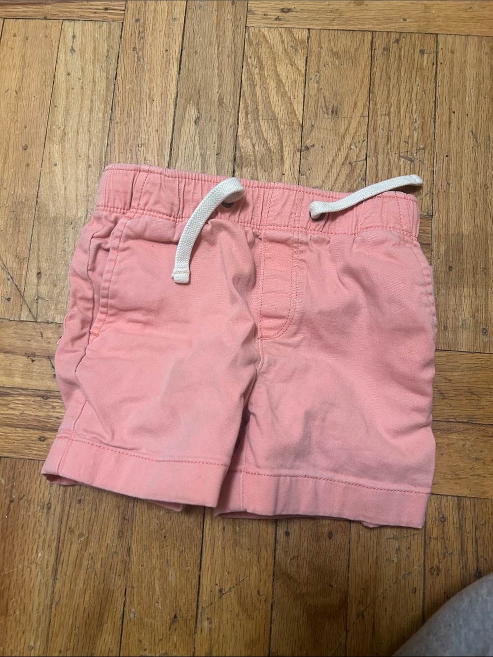 Crewcuts Coral Pink Drawstring Pull-On Shorts